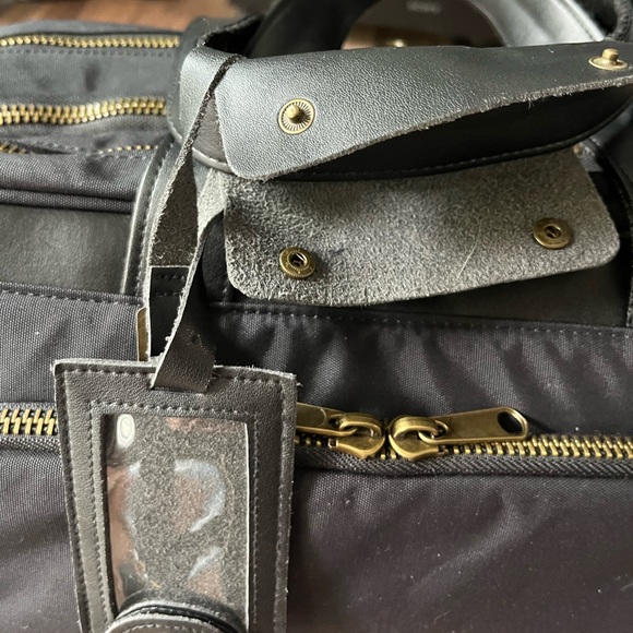 Nomad Lane Black Bento Bag Travel Carry On Personal Item Duffle Weekend - Picture 12 of 16